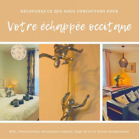 Appartement L'Echappee Occitane - Harmonie Et Douceur De Vivre - Clim à Montauban Extérieur photo
